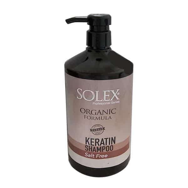 شامپو مو سولکس مدل Keratin حجم 1000 میلی لیتر